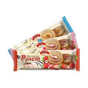 Рулет Русский Бисквит Бисквитный со сливочным вкусом, 200г