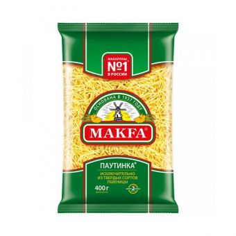 Макароны Макфа, Паутинка, 400г