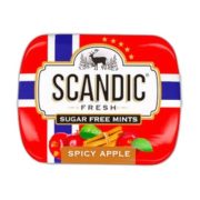 Драже Scandic без сахара со вкусом Пряное яблоко, 14г