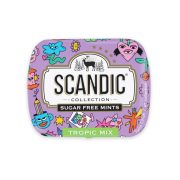 Драже Scandic без сахара со вкусом Тропический микс, 14г