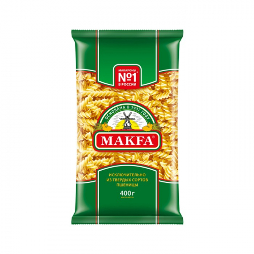 Макароны Макфа Спирали, 400г
