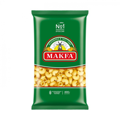 Макароны Макфа Улитки, 400г