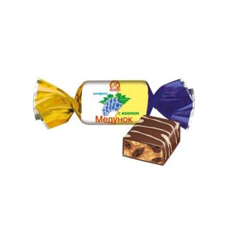 Конфеты Славянка Медунок с изюмом, 1000г