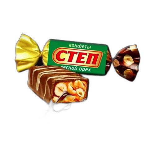 Конфеты Славянка Степ лесной орех с арахисом и фундуком, 1000г