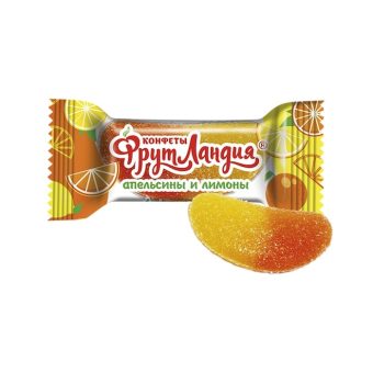 Конфеты Славянка Фрутландия Апельсинов и Лимонов, 1000г