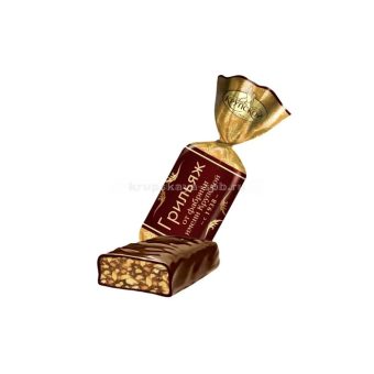 Конфеты Славянка Грильяж от фабрики им. Крупской глазированные, 200г