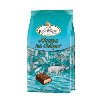 Конфеты Славянка Крупская Мишка на Севере, 200г