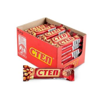 Батончик Славянка глазированный золотой степ, 50г