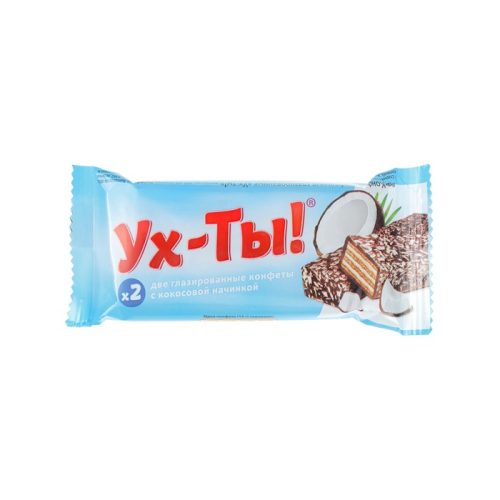 Батончик Славянка Ух-ты вафельный глазированный, 30г