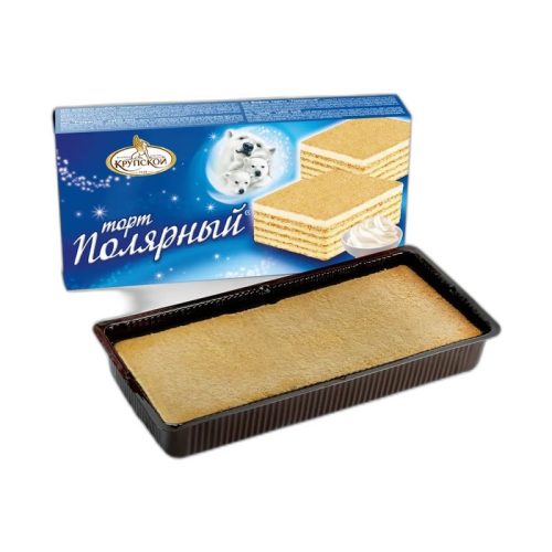 Торт Славянка КФ им. Крупской полярный, 213г