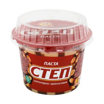 Паста Славянка Степ десертная арахисовая с какао, 220г