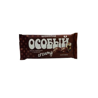 Шоколад Славянка Особый Крими Экстрамолочный с начинкой капучино, 82г