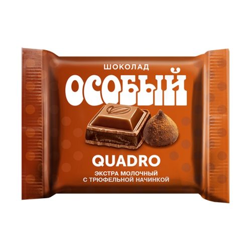 Шоколад Славянка Особый Экстрамолочный с трюфельной начинкой, 82г