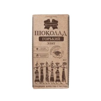 Шоколад Коммунарка горький 72% элитный крафт, 75г