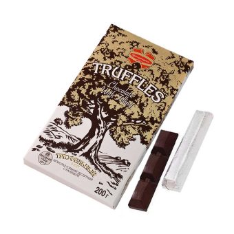 Шоколад Коммунарка трюфельный элитный тёмный, 180г