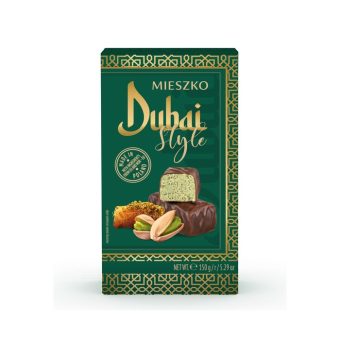 Конфеты Миешко Дубай Стайл трюфель с хрустом катаифи и фисташковой пастой, 2,5кг
