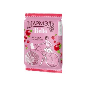 Зефир Ударница клюквенный Шармель, 150г