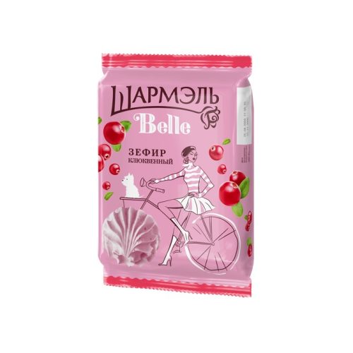 Зефир Ударница клюквенный Шармель, 150г