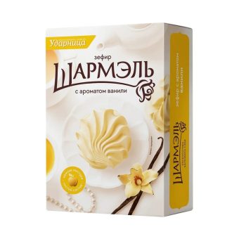 Зефир Ударница с ароматом ванили Шармэль, 255г