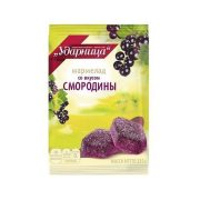 Мармелад Ударница, чёрная смородина, 325 г