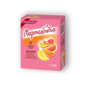 Мармелад Ударница, апельсин-лимон-грейпфрут, 330 г