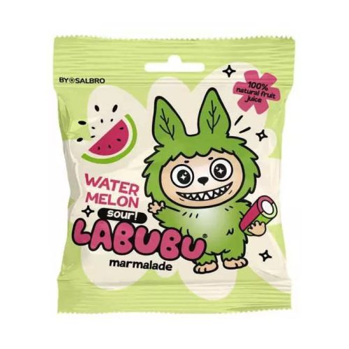 Мармелад Уттро кусочки Карандаш арбуз кислый, 45г, 0.045