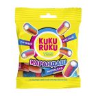 Мармелад Уттро кусочки Карандаш апельсин и лимон кислый, 50г