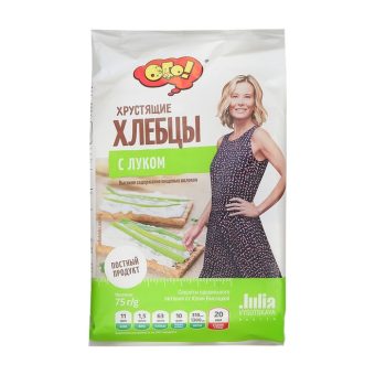 Хлебцы Ого! с луком, 75г