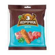 Сухарики Три корочки КДВ ржаные бекон, 40г