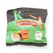 Сухарики Кириешки КДВ ржаные чизбургер сырный соус, 60г