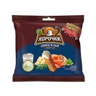 Сухарики КДВ Три корочки ржаные с сыром и семгой, 60г