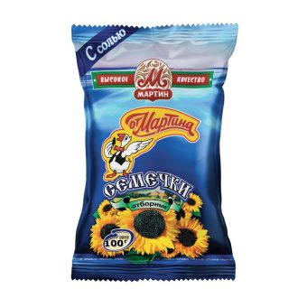 Семечки белые отборные обжаренные с солью От Мартина Премиум, 100г