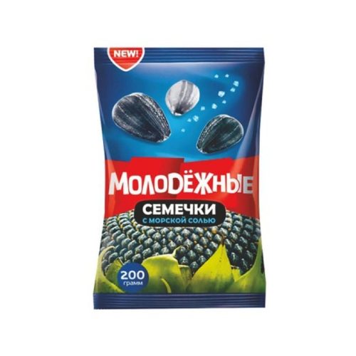 Семечки обжаренные с солью Молодежные, 200г
