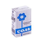 Соль Илецк поваренная пищевая каменная (картон), 1кг, 1