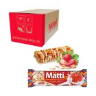 Батончики мюсли злаковый Матти, клубника, 24 г