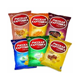 Чипсы Русскарт Ассорти, 50г