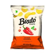 Чипсы Брутто УТТРО Флавор класс острый перец паприка, 120г