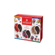 Чай Акбар Подарочный, 6 видов, 10шт в металлическом конверте, 105г