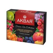 Чай Акбар подарочный с Праздником, набор 3*25пак, 1,5г, чёрный ароматный