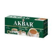 Чай Акбар Грин Голд, китайский зелёный байх, 25пак, 50г, в конвертах
