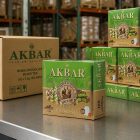 Чай Акбар Дубайский шоколад чёрный с ароматом, 100пак, 150г