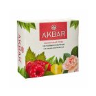 Чай Акбар зелёный с ароматом малиновой розы, 25пак, 37,5г