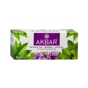 Чай Акбар зелёный Мелисса-Вербена, 25пак, 50г