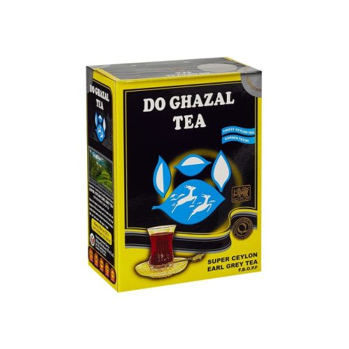 Чай DO Ghazal (Акбар) чёрный супер цейлонский Эрл Грей среднелистовой, 225г