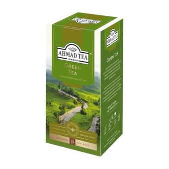 Чай Ахмад зелёный, 25пак