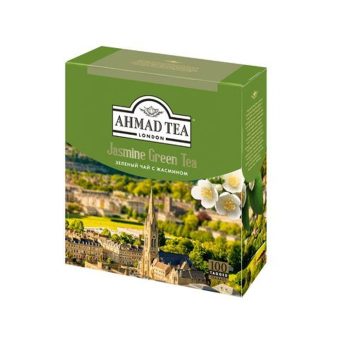 Чай Ахмад зелёный с жасмином, 100пак