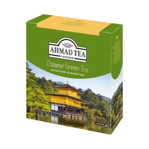 Чай Ахмад Китайский зелёный, 100пак, 1,8г