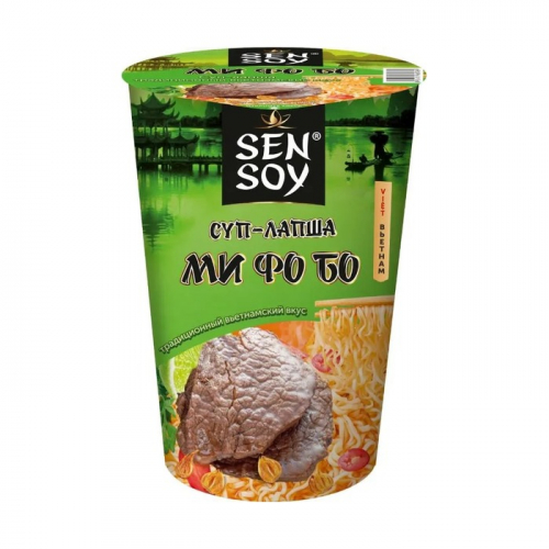 Суп Лапша Сэнсой быстрого приготовления Ми Фо Бо, 65г