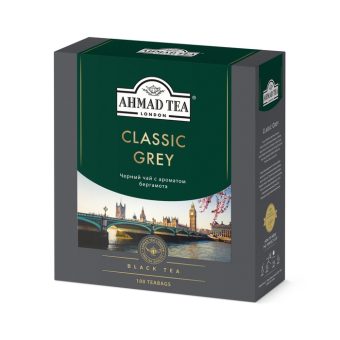 Чай Ахмад Классик Грей, 100пак, 1,9г
