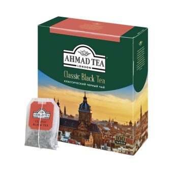 Чай Ахмад Классический чёрный, 100пак, 2г